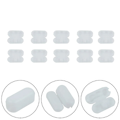 10pcs Plastic Roller Blinds Pull Cord Connector Curtain Chain Connector For Vertical Blinds Joiners Spare Tool Replacement