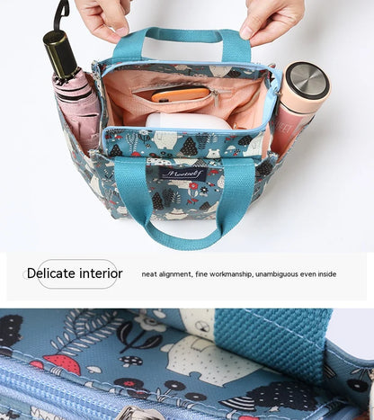 Rilibegan Lunch Bags Handbag Picnic Lunch Bags Bento Box For Family Outdoor Leisure Park Lunch Bag Big Capacity Family Lunch Bag