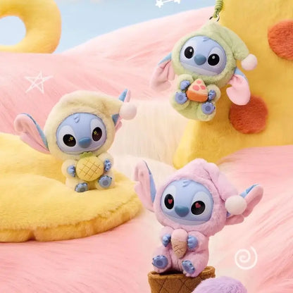 Official Stitch cartoon, so sleepy but still takes a bite / Street GENZ series blind box kids' collectible toy Christmas gift