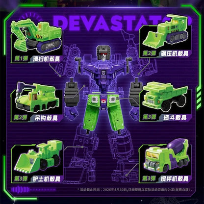 Blokees Transformation Optimus Shockwave Prime Megatron Starscream Bumblebee Anime Figure Robot Assembly Toys Blind Box Gifts