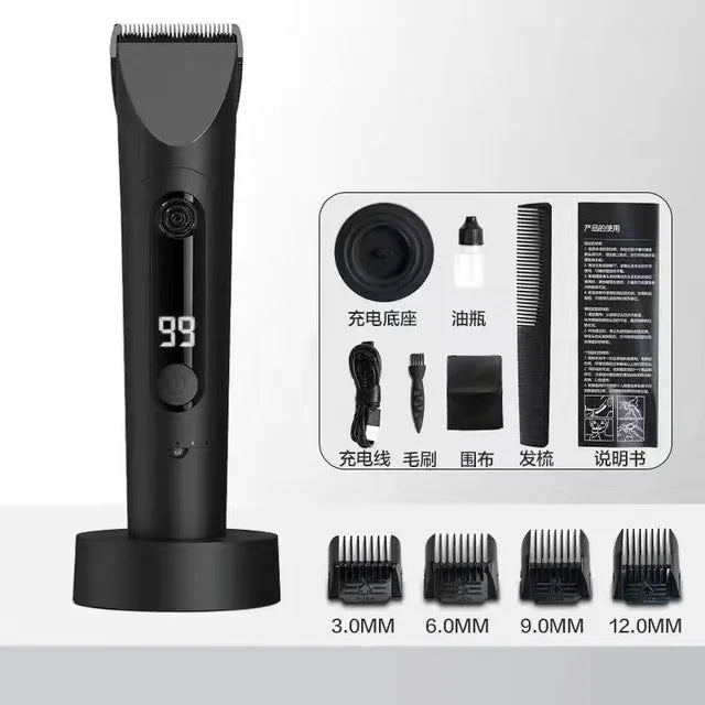 New Mijia Professional Clipper Hair Clipper 3 -Gear Adjustment  IPX7 Waterproof Hair Trimmer Machine With Charging Base