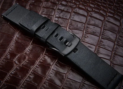 20mm 22mm Watch band Quick release Leather Strap for Samsung Galaxy Watch 3 Active2 40 44mm huawei watch gt 2 WatchBand 18 24mm