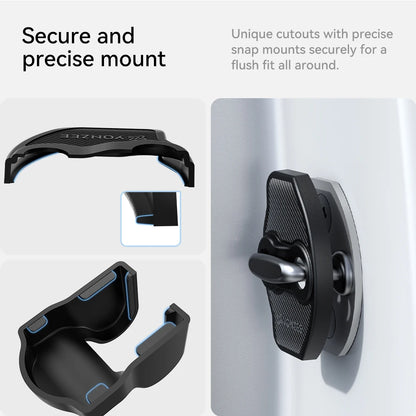 YZ For Tesla Model 3 Y YL Highland Juniper Car Door Lock Cover Protection Absorbing Pad Anti-Collision 2026 Car Accessories