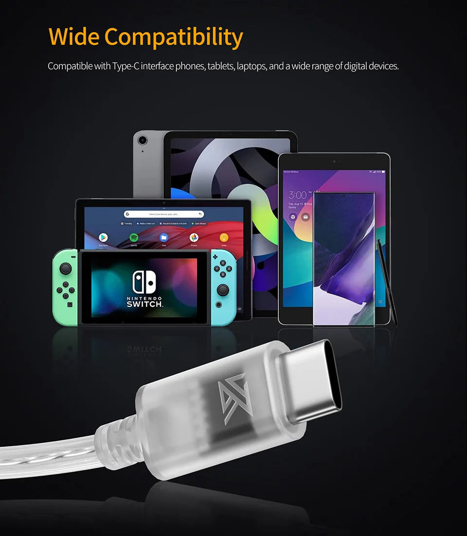 KZ Earphones Cable OFC Silver Plated Upgrade Cable Wire Type-c 2PIN Cables Microphone Optional