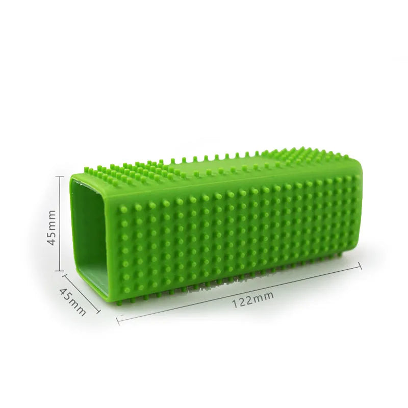 Pet Hair Removal Brush Car Animal Brush Dog Cat Hair Removal Effective Pet Hair Silicone Hollow Rubber Cleaning Brush GSZ01
