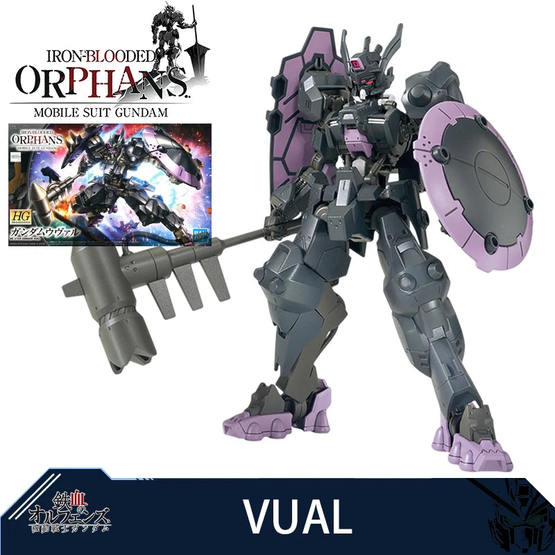Gundam HG 1/144 IBO Model Barbatos BANDAI Iron Blooded Assembly Action Mech Original Product