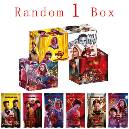 New Stranger-Things Blind Box Card Popular Collection Card Novelty Game Card Blind Box Children's Birthday Gift Holiday Gifts