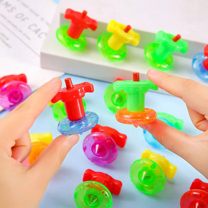 12/20Pcs Mini Torsion Speed Gyro Spinning Toys Kids Birthday Party Favors Christmas Gift Pinata Filler Classroom Rewards Prize