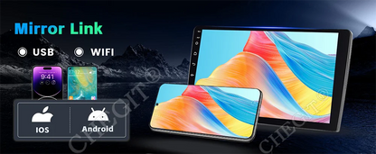 7 9 10"2 Din Car Audio Android 13 Android auto Wireless Carplay 64G Automotive Multimedia Player BT GPS Car intelligent Systems