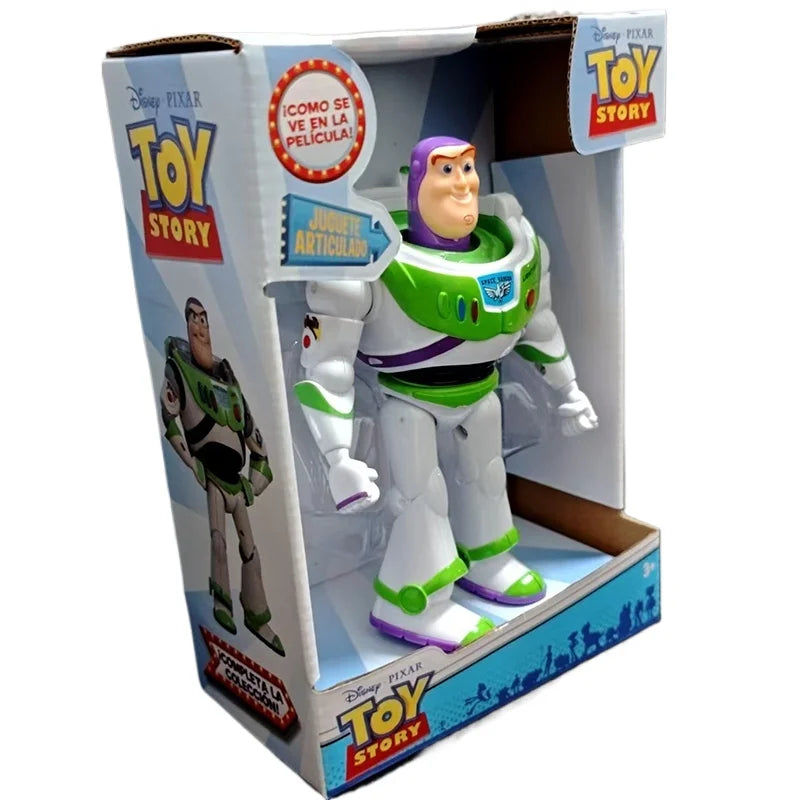 HOT Disney Toy Story 3 Buzz Lightyear Woody Anime Figure Toy Model Statue Ornament Pendant Action Doll Collection Kids Xmas Gift