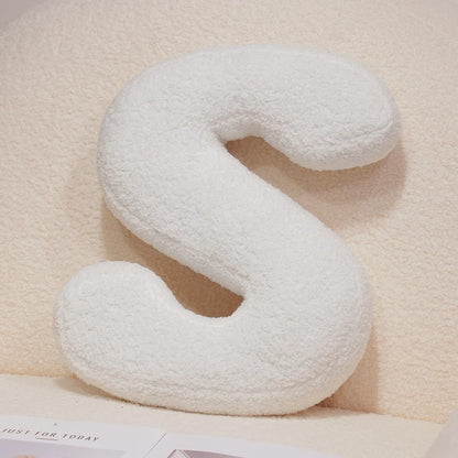 Cozy English Letters Pillow Sofa Cushion Living Room Decor 26 Letter Stuffed Doll Toy Kids Pillow Teaching Words Game Kid Toy