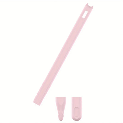 Good quality Cartoon silicone pen case for ApplePencil 2 generation Anti-slip and anti-drop tablet stylus case Solid color Cover