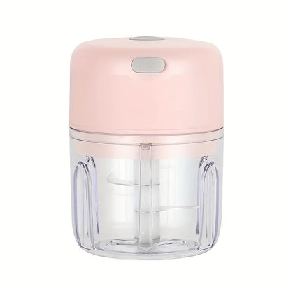 2027 250ml Mini Rechargeable Garlic Chopper Meat Grinder Durable and Sturdy Suitable for Crushing Garlic Chili Onions Minced Mea
