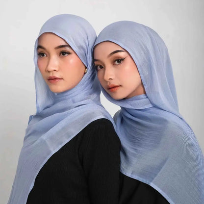 Fashion Modal Hijab Rayon Cotton Shawls Muslim Hijabs For Women Plain Scarf Big Size Headscarf Islamic Turban Headband 190*85cm