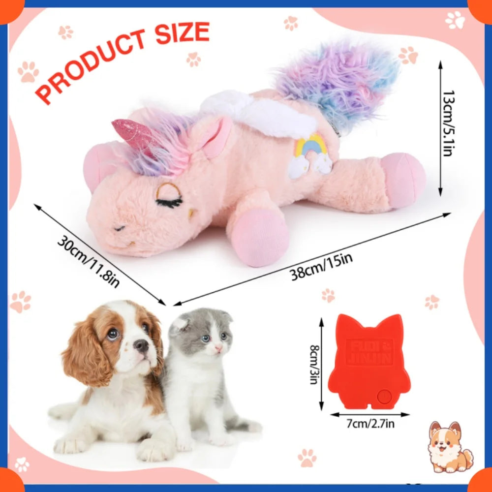 Plush Puppy Heartbeat Toys, Birthday Gifts, Rich Dog Puzzle Toys, Behavior Training, 16 Christmas