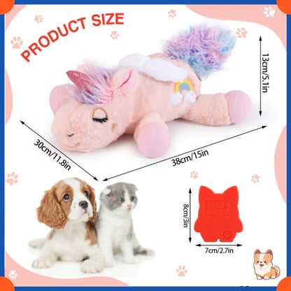 Plush Puppy Heartbeat Toys, Birthday Gifts, Rich Dog Puzzle Toys, Behavior Training, 16 Christmas