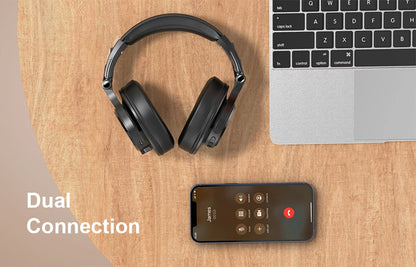 Oneodio Fusion A70 Bluetooth Headphones Hi-Res Audio Over Ear Wireless Headset Professional Studio Monitor DJ HiFi Headphones