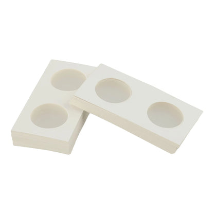 1 Set Coin Storage Stamp Holder Square Cardboard Case Coin Album Collection Coin Holders Flip Clip Coin Capsules Cover Storage