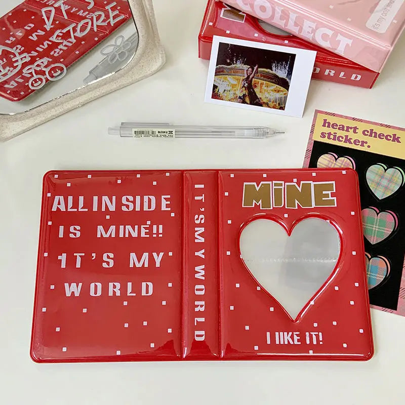 36/64/128 Pockets Mini Photo Album Cartoon Album Photo Photocard Holder Book Collect Kpop Album De Fotos Kpop Photocard Binder