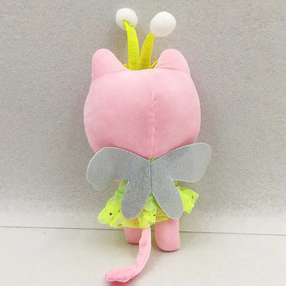 25cm 7-piece Gabby doll house plush toy cartoon stuffed animal mermaid cat mermaid plush doll children's Christmas gift