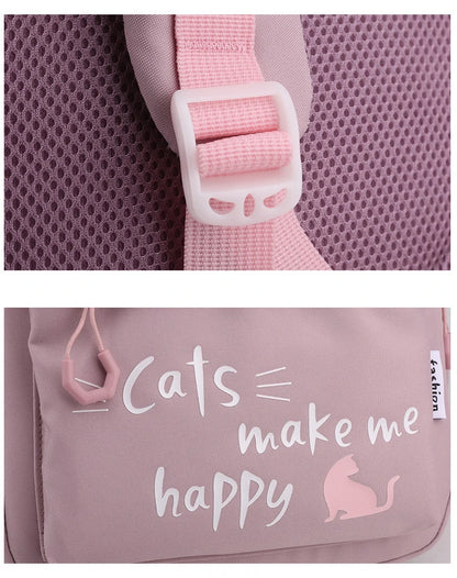 Teenage Girls School Bag Children Backpack Class Child Kids Back Pack Kawaii Bagpack Cute Women Rucksack Female Bolsas Portfolio
