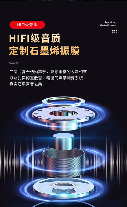 M90 Wireless Headphones TWS Bluetooth Touch Control Earphones Sport Earbuds Hifi Stereo Gaming Headset With Mic For smartphone