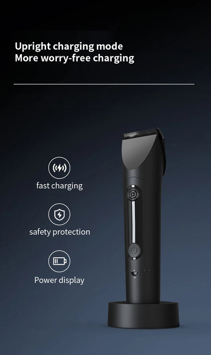 New Mijia Professional Clipper Hair Clipper 3 -Gear Adjustment  IPX7 Waterproof Hair Trimmer Machine With Charging Base