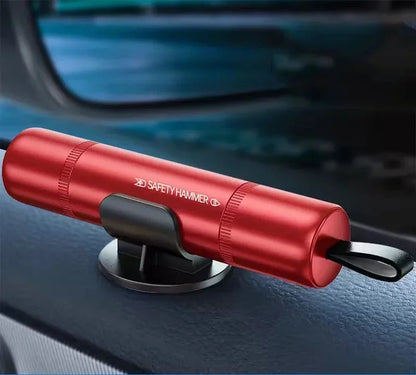 2025 New 2-in-1 Mini Car Safety Hammer Car Glass Window Breaker Escape And Rescue Tool With Seat Belt Cutting Tool Car Parts