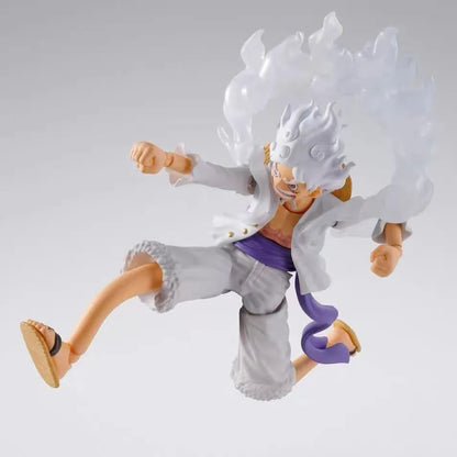 In Stock Bandai S.H.Figuarts SHF ONE PIECE MONKEY.D.LUFFY GEAR5 Model Kit Action Figures Model Toy Gift for Children