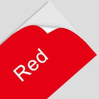 White on Red