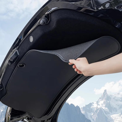 For Tesla Model Y Juniper / Model 3 Highland Trunk Tailgate Guard Pad Leather Trunk Protective Anti-dirty Pad Car Accessories