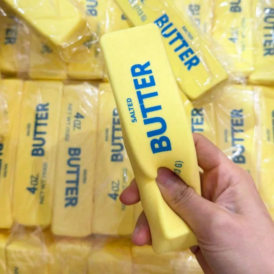 1/2/3Pcs Butter Stick Squishy Toy, Soft Slow Rising Fake Food Sensory Squeeze Toy, Anxiety Relief Gift for All Ages