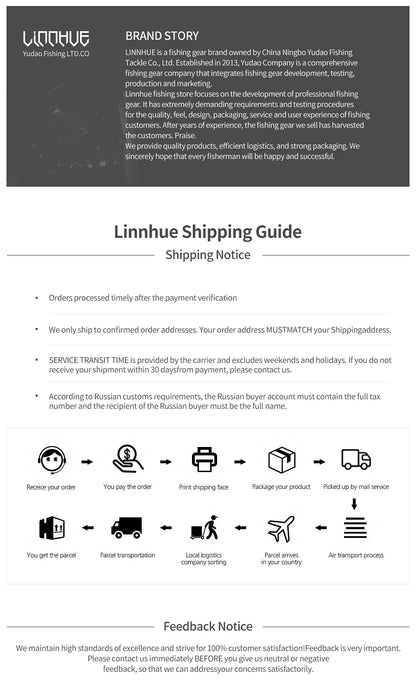 LINNHUE steel wire rope guard rod rope fishing rope big telescopic fishing fishing high elastic fishing rod automatic telescopic