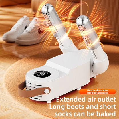 HOMEFISH Intelligent Shoe Dryer Quick Drying Deodorizing Sterilizing Adjustable Timer Household Shoe Warmer And Heater