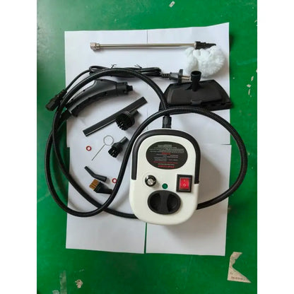 Portable Handheld Steam Cleaner High Temperature Pressurized Steam Cleaning Machine With Brush Heads For Kitchen Car
