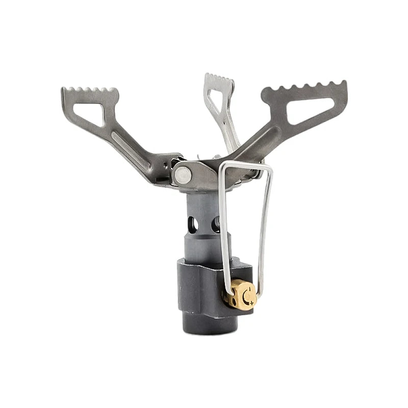 BRS Outdoor Gas Stove Mini Titanium Camping Gas Burner 25g Ultralight Stove Survival Furnace Pocket Picnic Gas Cooker BRS-3000T