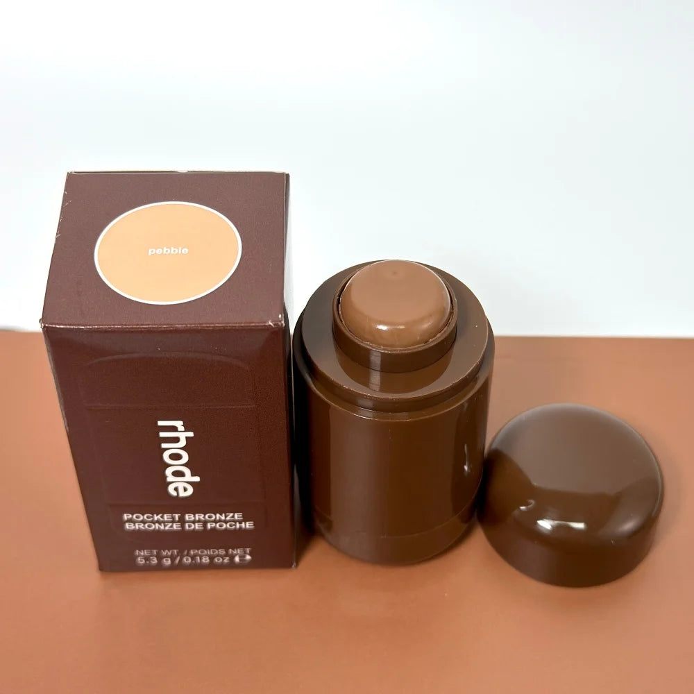 Rhode New Arrival Pocket Bronze Coutour Stick Face Blush  Cheek Long Lasting Hydrating Face Highlighter Blush Bronzer Sculpting