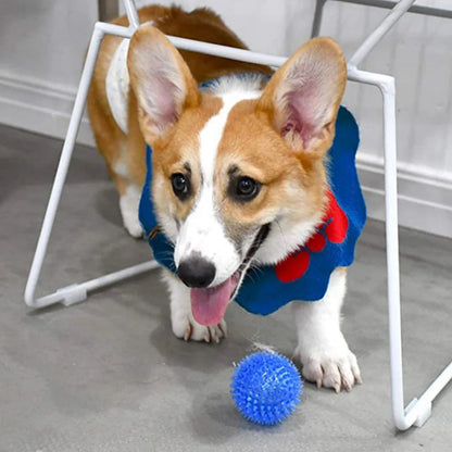 Bite Resistant Pet Chew Ball Toys for Small Large Dogs Elastic Buoyant Squeaky Puppy Big Dog Toy Border Shepherd Collie Supplies