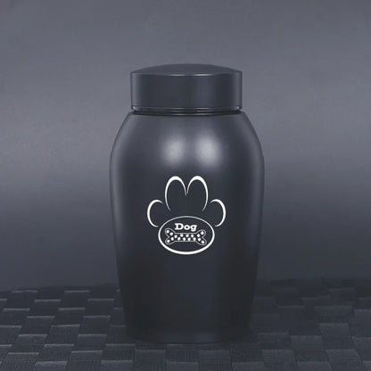 2025 Stainless Steel Dog Ashes Urn Dog Cat Bird Mouse Cremation Ashes Urn Pet Souvenir Jar Sealed Funeral for Dogs Supplies