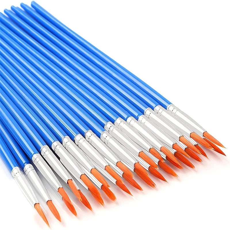 10/20/30pcs Painting Brushes For Painting Handcraft Arts And Craft For Artistic Multifunction Hook Line Painting Equipment