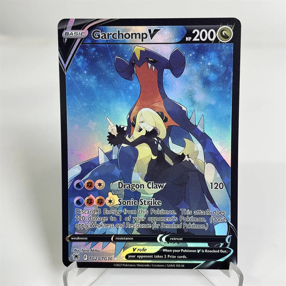 Holographic PKM Collection Cards PTCG Proxy Card Blue Core Paper Card Kids PKM Charizard/Dragonite/Umbreon
