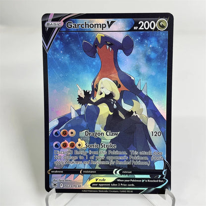 Holographic PKM Collection Cards PTCG Proxy Card Blue Core Paper Card Kids PKM Charizard/Dragonite/Umbreon
