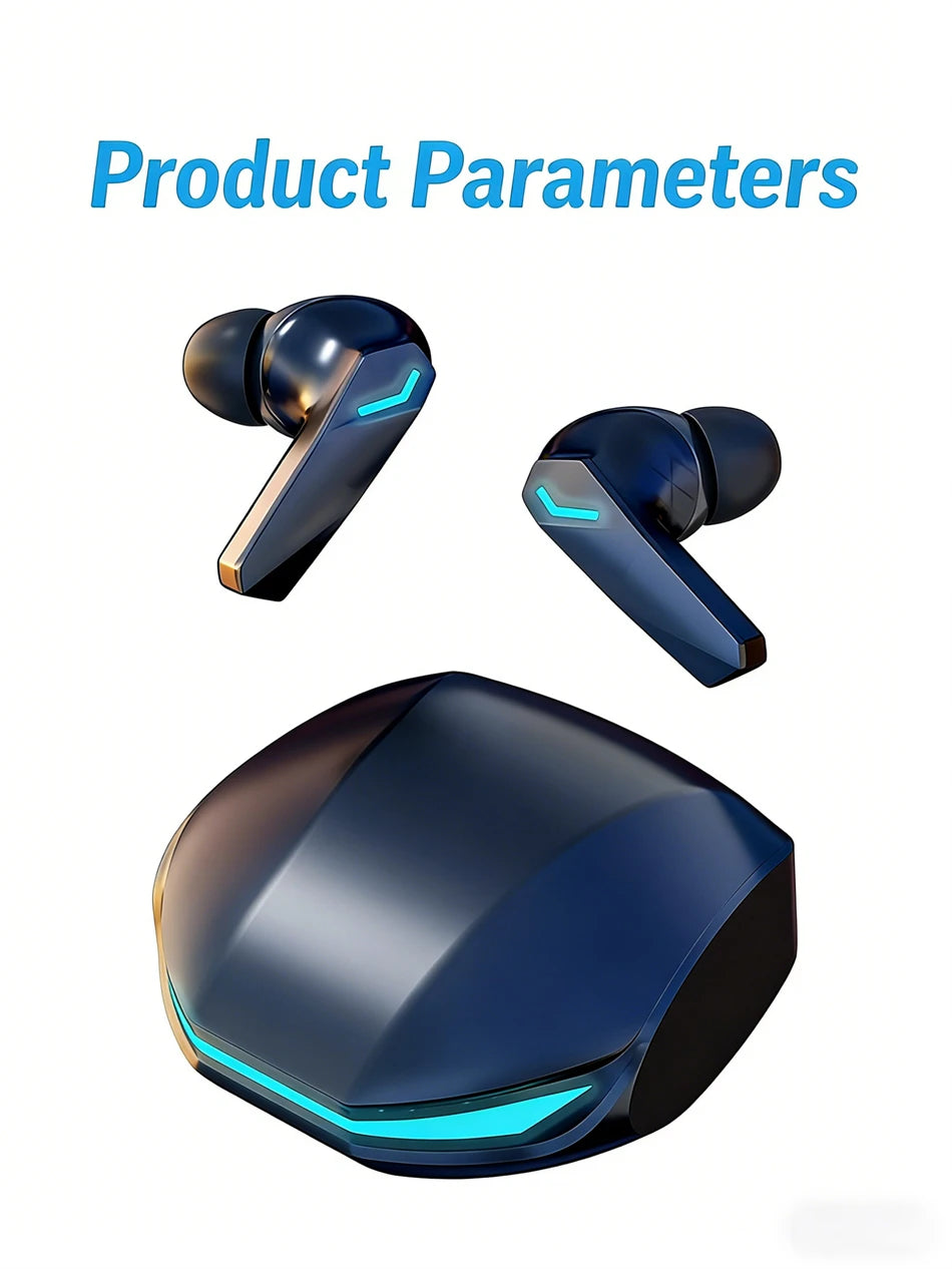 2026 New HOT Earphone Bluetooth 5.3 Headphones with Mic 9D Stereo Pro 6 Earbuds Dual Modes Music Game Wireless Headset Choice