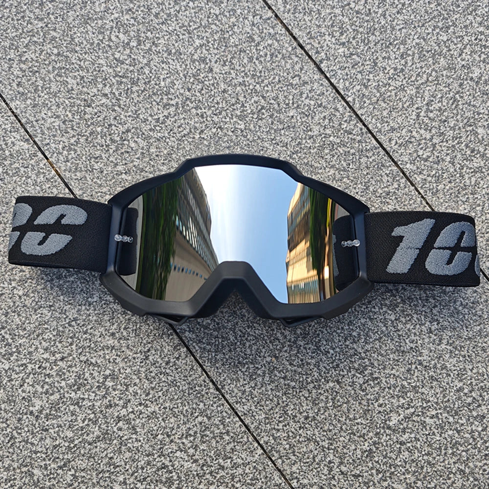 Off-Road MTB Protective Eyeglasses Heavy Wind Sand Resistance Shockproof Clear Lens For Rough Terrain Cycling