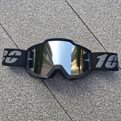 Off-Road MTB Protective Eyeglasses Heavy Wind Sand Resistance Shockproof Clear Lens For Rough Terrain Cycling