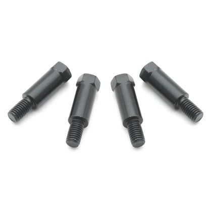 Longer Extension Black Motorcycle Rear Mirror Adapter M8 8mm M10 10mm Anti Clockwise Right Left Hand Thread Changing Screw