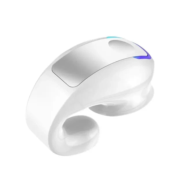 GD28 Bone Conduction TWS Headphones Bluetooth V5.3 Ear Clip Lightweight Business Sports Game Headset with Mic Noise Reduction