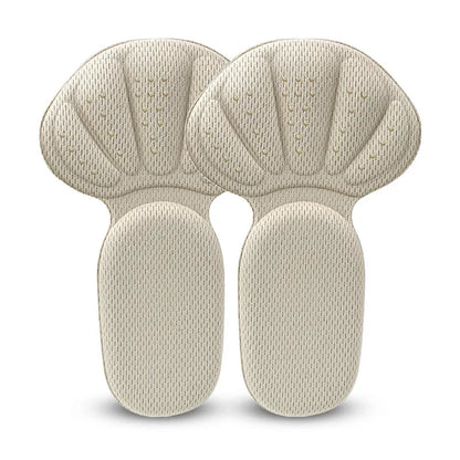 Heel Stickers Sneakers Heel Protection Pads Pain Relief Shoe Size Reducer Half Cushion Heel Inserts T-Shaped Shoe Foot Care Pad