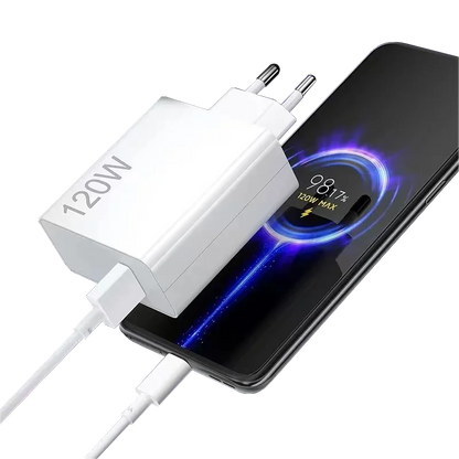 Original Charger Turbo Fast Charge 120W EU/US Hypercharge Adapter For Xiaomi Redmi Note 11 12 13 Pro Plus 5G Mi 14 13 13T Cable