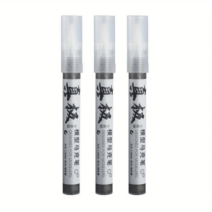 8 Colors Set Metallic Marker Pen 1mm DIY Reflective Paint Pen Permanent Gold SILVER Marker Touch Up, Model Painting, Marking